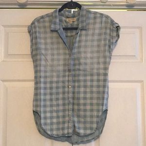 Anthropologie Cloth and Stone s.s button down